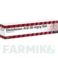 ДИКЛОФЕНАК (DICLOFENAC) 30 мг/г гель 50 г - Диклофенак ABZ PHARMA
