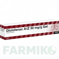 ДИКЛОФЕНАК (DICLOFENAC) 30 мг/г гель 90 г - Диклофенак ABZ PHARMA
