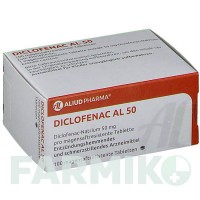 ДИКЛОФЕНАК (DICLOFENAC) 50 таблетки 100 шт - Диклофенак ALIUD PHARMA
