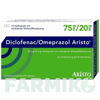 ДИКЛОФЕНАК (DICLOFENAC) 75 мг/20 мг капсули 10 шт - Диклофенак, Інше ARISTO PHARMA