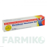ДИКЛОФЕНАК (DICLOFENAC) гель 50 г - Диклофенак HEUMANN PHARMA