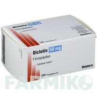 ДИКЛОТИН (DICLOTIN) 50 мг таблетки 100 шт - Диклофенак BLANCO PHARMA