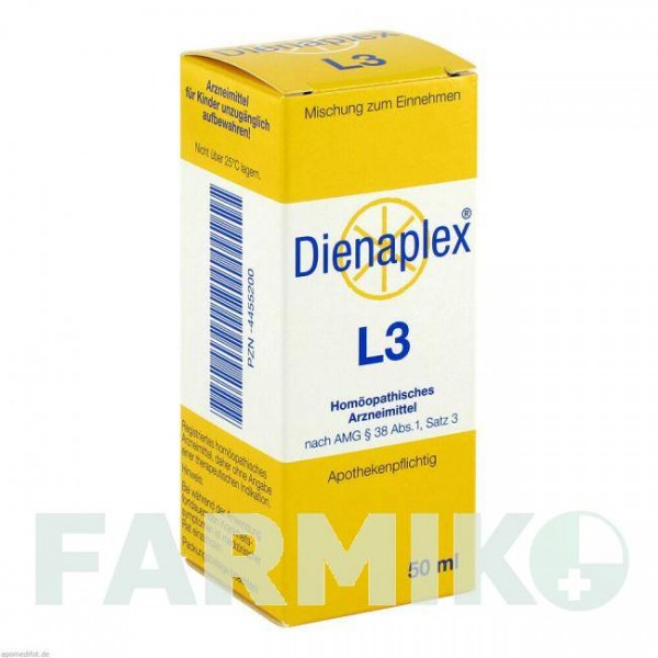 ДИЕНАПЛЕКС (DIENAPLEX) L 3 капли 50 мл - Гомеопатия BEATE DIENER