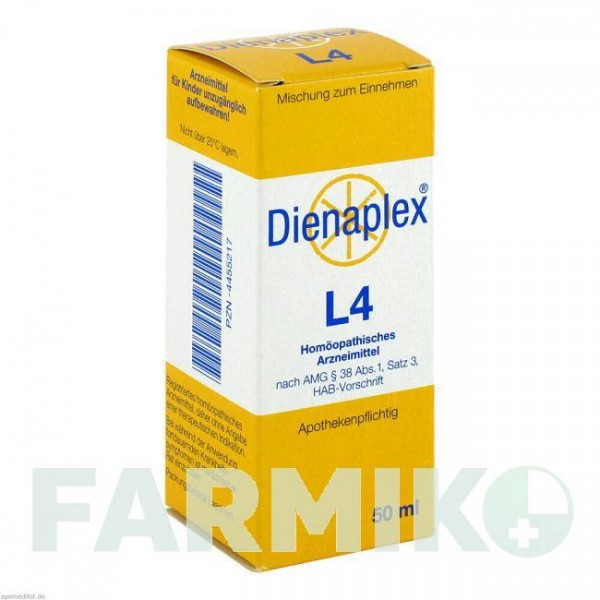 ДИЕНАПЛЕКС (DIENAPLEX) L 4 капли 50 мл - Гомеопатия BEATE DIENER