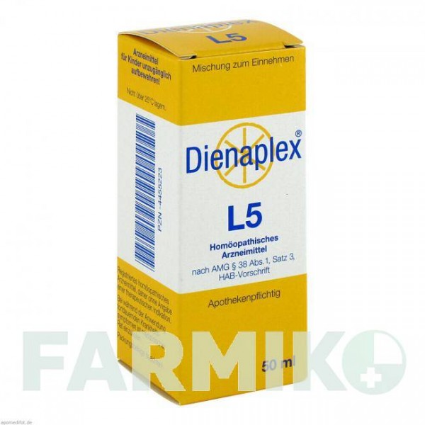 ДИЕНАПЛЕКС (DIENAPLEX) L 5 капли 50 мл - Гомеопатия BEATE DIENER