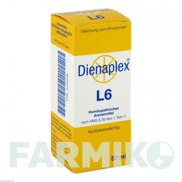ДІЄНАПЛЕКС (DIENAPLEX) L 6 краплі 50 мл - Гомеопатія BEATE DIENER
