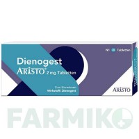 ДИЕНОГЕСТ (DIENOGEST) 2 мг таблетки 28 шт - Диеногест ARISTO PHARMA