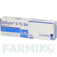 ДИФФЕРИН (DIFFERIN) 0,1% гель 30 г - Адапален AXICORP PHARMA