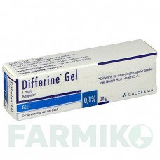 ДИФФЕРИН (DIFFERIN) 1 мг/г гель 30 г - Адапален KOHLPHARMA