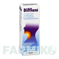 ДІФФЛАМ (DIFFLAM) 1,5 мг/мл спрей 30 мл - Бензидамін VIATRIS