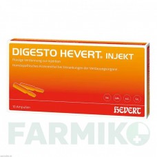 ДИГЕСТО (DIGESTO) ампулы 10x2 мл - Гомеопатия HEVERT