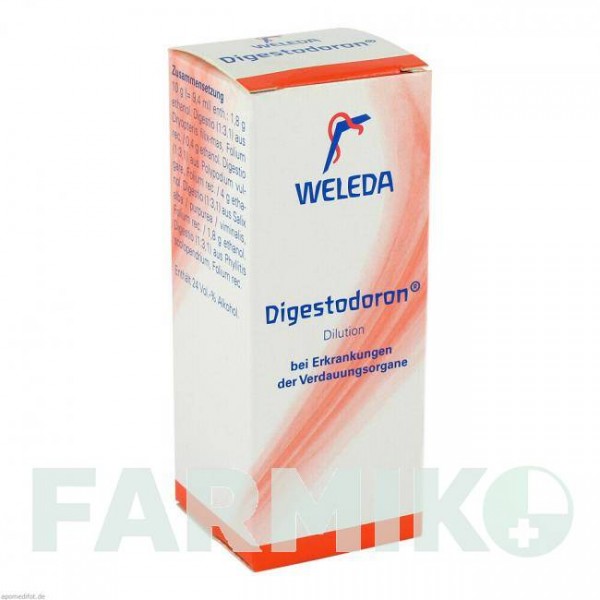 ДІГЕСТОДОРОН (DIGESTODORON) розчин 50 мл - Активні речовини WELEDA