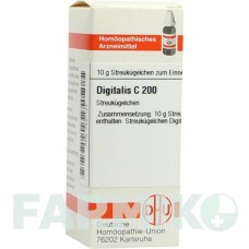 ДИГИТАЛИС (DIGITALIS) C 200 глобули 10 г - Гомеопатия DHU