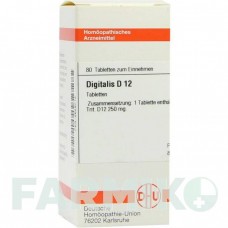 ДИГИТАЛИС (DIGITALIS) D 12 таблетки 80 шт - Гомеопатия DHU