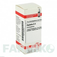 ДИГИТАЛИС (DIGITALIS) D 4 глобули 10 г - Гомеопатия DHU