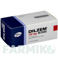 ДИЛЗЕМ (DILZEM) 120 мг таблетки 100 шт - Дилтіазем PFIZER