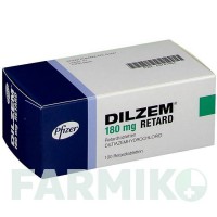 ДИЛЗЕМ (DILZEM) 180 мг таблетки 100 шт - Дилтіазем PFIZER