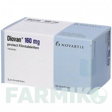 ДІОВАН (DIOVAN) 160 мг таблетки 98 шт - Валсартан ORIFARM