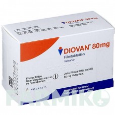 ДІОВАН (DIOVAN) 80 мг таблетки 98 шт - Валсартан ABACUS MEDICINE
