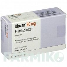 ДІОВАН (DIOVAN) 80 мг таблетки 98 шт - Валсартан KOHLPHARMA