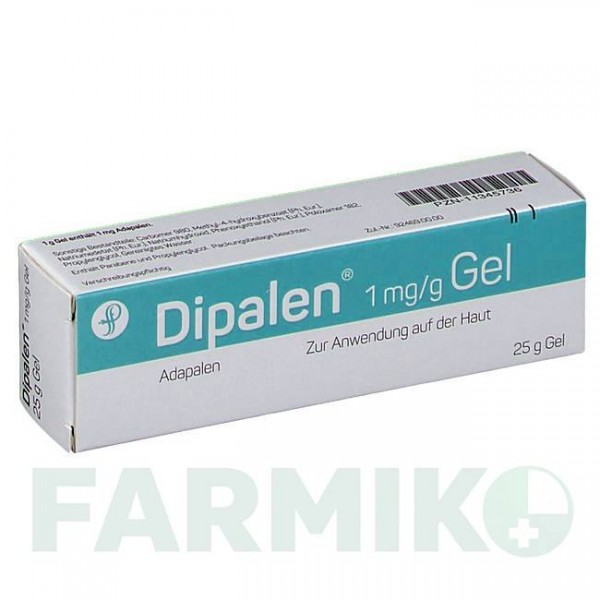 ДИПАЛЕН (DIPALEN) 1 мг/г гель 25 г - Адапален DR.PFLEGER