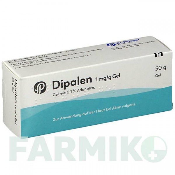 ДИПАЛЕН (DIPALEN) 1 мг/г гель 50 г - Адапален DR.PFLEGER