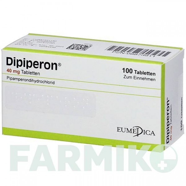ДИПІПЕРОН (DIPIPERON) таблетки 100 шт - Піпамперон ACA MULLER-ADAG PHARMA