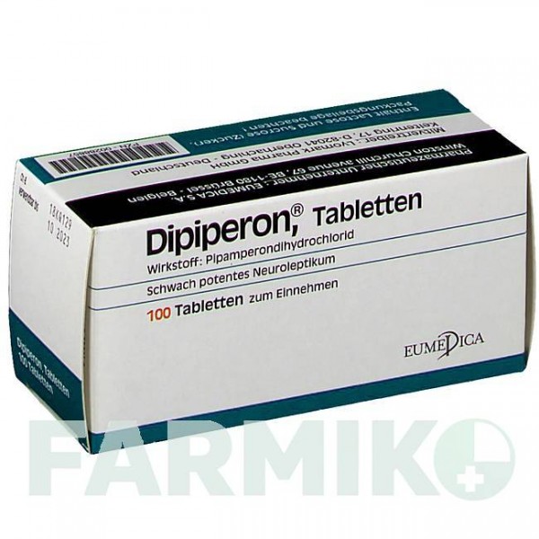 ДИПІПЕРОН (DIPIPERON) таблетки 100 шт - Піпамперон EUMEDICA