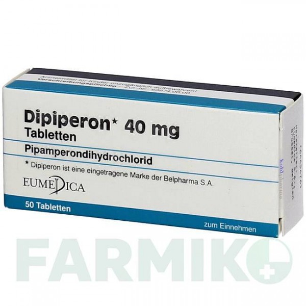 ДИПІПЕРОН (DIPIPERON) таблетки 50 шт - Піпамперон KOHLPHARMA