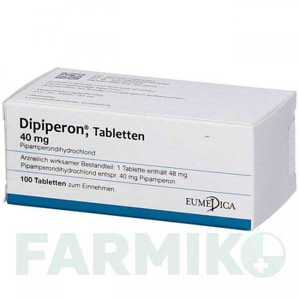 ДИПІПЕРОН (DIPIPERON) таблетки 100 шт - Піпамперон ORIFARM