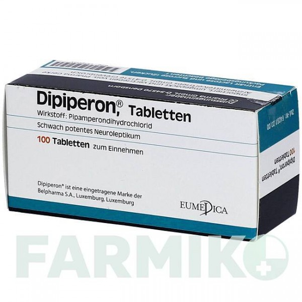 ДИПІПЕРОН (DIPIPERON) таблетки 50 шт - Піпамперон PHARMA GERKE