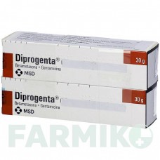 ДИПРОГЕНТА (DIPROGENTA) 0,64 мг/г + 1,67 мг/г мазь 60 г - Бетаметазон, Антибиотик CC PHARMA