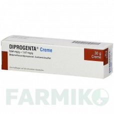 ДИПРОГЕНТА (DIPROGENTA) крем 30 г - Бетаметазон, Антибіотик AXICORP PHARMA