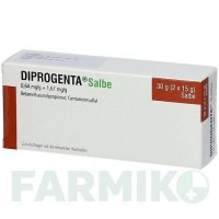 ДИПРОГЕНТА (DIPROGENTA) мазь 30 г - Бетаметазон, Антибиотик AXICORP PHARMA