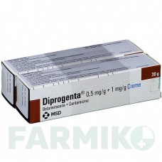 ДИПРОГЕНТА (DIPROGENTA) крем 30 г - Бетаметазон, Антибіотик DOCPHARM