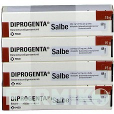 ДИПРОГЕНТА (DIPROGENTA) мазь 60 г - Бетаметазон, Антибиотик EMRA-MED