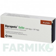 ДИПРОГЕНТА (DIPROGENTA) мазь 60 г - Бетаметазон, Антибиотик KOHLPHARMA