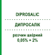 ДИПРОСАЛИК (DIPROSALIC) 0,05% + 2% раствор кожный 30 г - Бетаметазон ORGANON