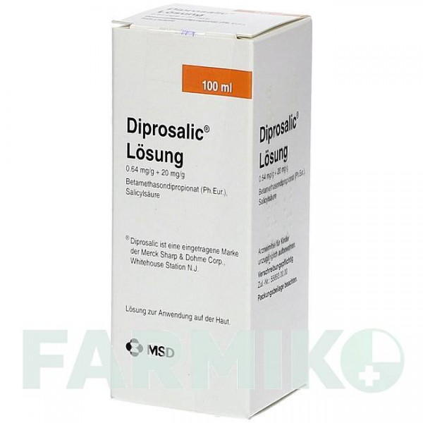 ДИПРОСАЛИК (DIPROSALIC) раствор 60 г - Бетаметазон KOHLPHARMA