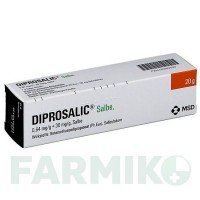 ДИПРОСАЛІК (DIPROSALIC) мазь 20 г - Бетаметазон ORGANON