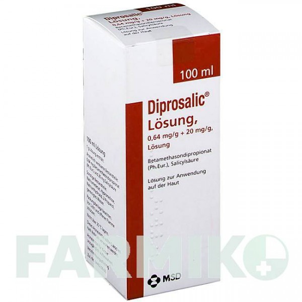 ДИПРОСАЛИК (DIPROSALIC) раствор 100 мл - Бетаметазон ORIFARM
