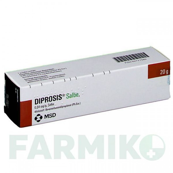 ДИПРОСИС (DIPROSIS) мазь 20 г - Бетаметазон ORGANON