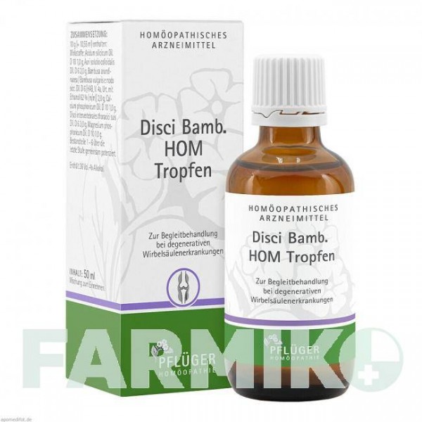 ДИСКИ (DISCI) краплі 50 мл - Гомеопатія HOMOOPATHISCHES ALEXANDER PFLUGER