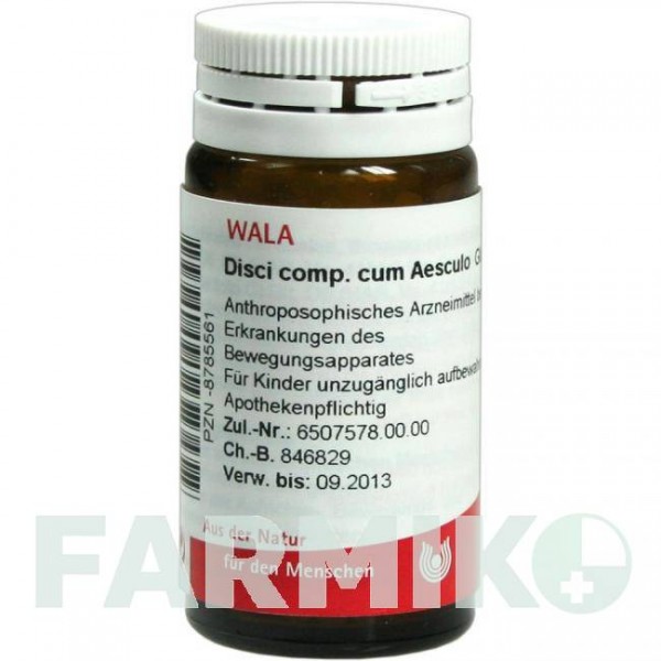 ДИСКИ (DISCI) глобули 20 г - Гомеопатія WALA HEILMITTEL