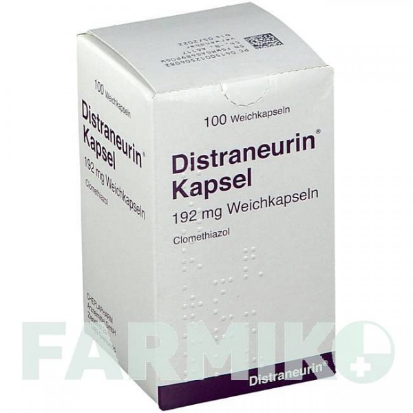 ДИСТРАНЕВРИН (DISTRANEURIN) капсули 100 шт - Клометіазол CHEPLAPHARM