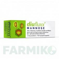 ДИУФЛЮКС (DIUFLUXX) таблетки 12 шт - Активные вещества RUHRPHARM
