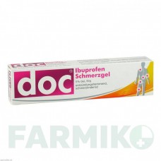 ДОК ИБУПРОФЕН (DOC IBUPROFEN) 5% гель 50 г - Ибупрофен HERMES