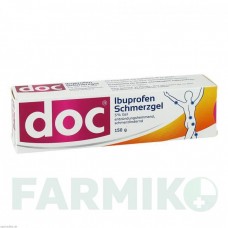 ДОК ИБУПРОФЕН (DOC IBUPROFEN) 5% гель 150 г - Ибупрофен HERMES