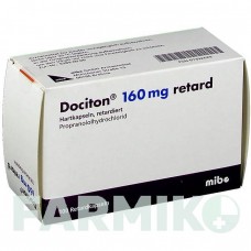 ДОЦИТОН (DOCITON) 160 мг капсулы 100 шт - Пропранолол MIBE