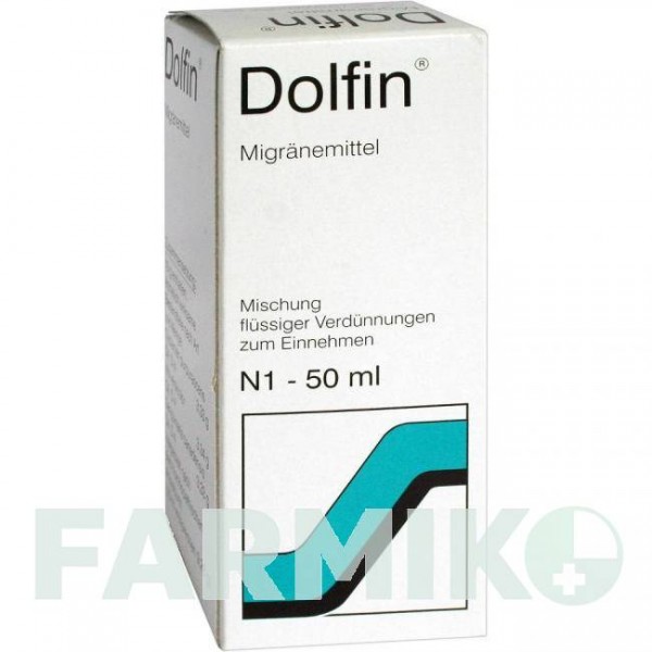 ДОЛФИН (DOLFIN) капли 50 мл - Гомеопатия STEIERL-PHARMA